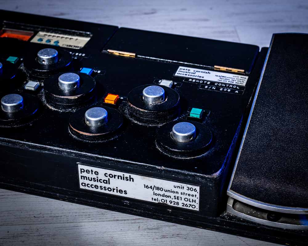 1989 Pete Cornish Guitar Effects Routing System EX THE PAUL MCCARTNEY BAND