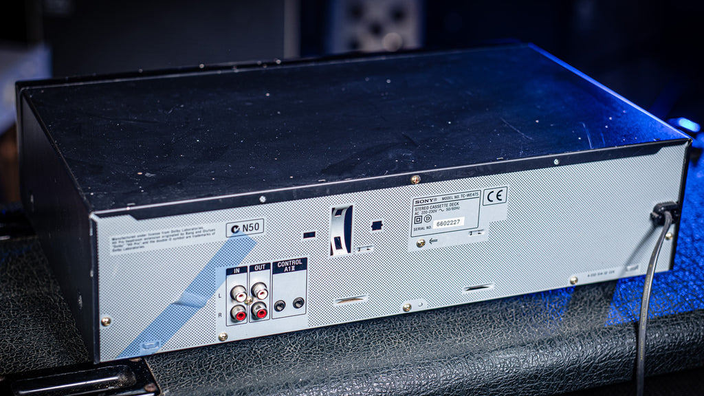 1990s Sony TC-WE475 Tape Deck Spares or Repairs