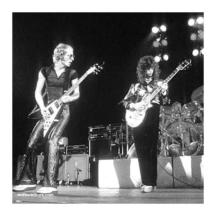 1970s Hiwatt DR103 Head and SE4123 Cabinet WISHBONE ASH