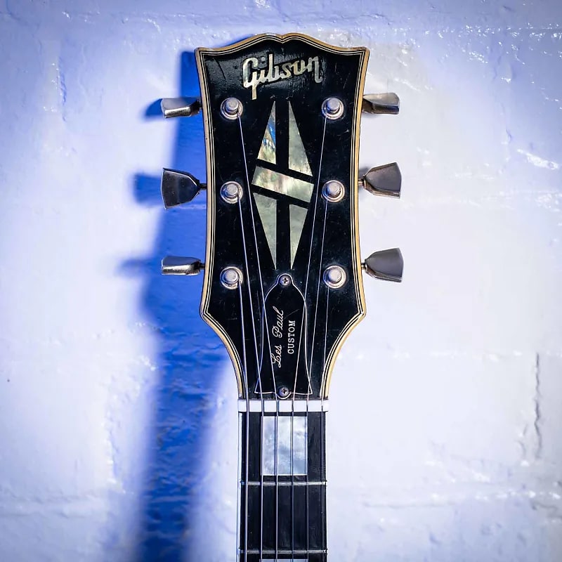 Gibson Les Paul Custom USED BY MICK RONSON DAVID BOWIE ZIGGY STARDUST 1968 - Ebony