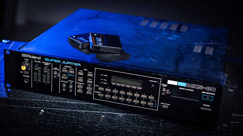 1984 - 1989 Roland MKS-80 Super Jupiter Rackmount Sound Module with MPG-80 Programmer