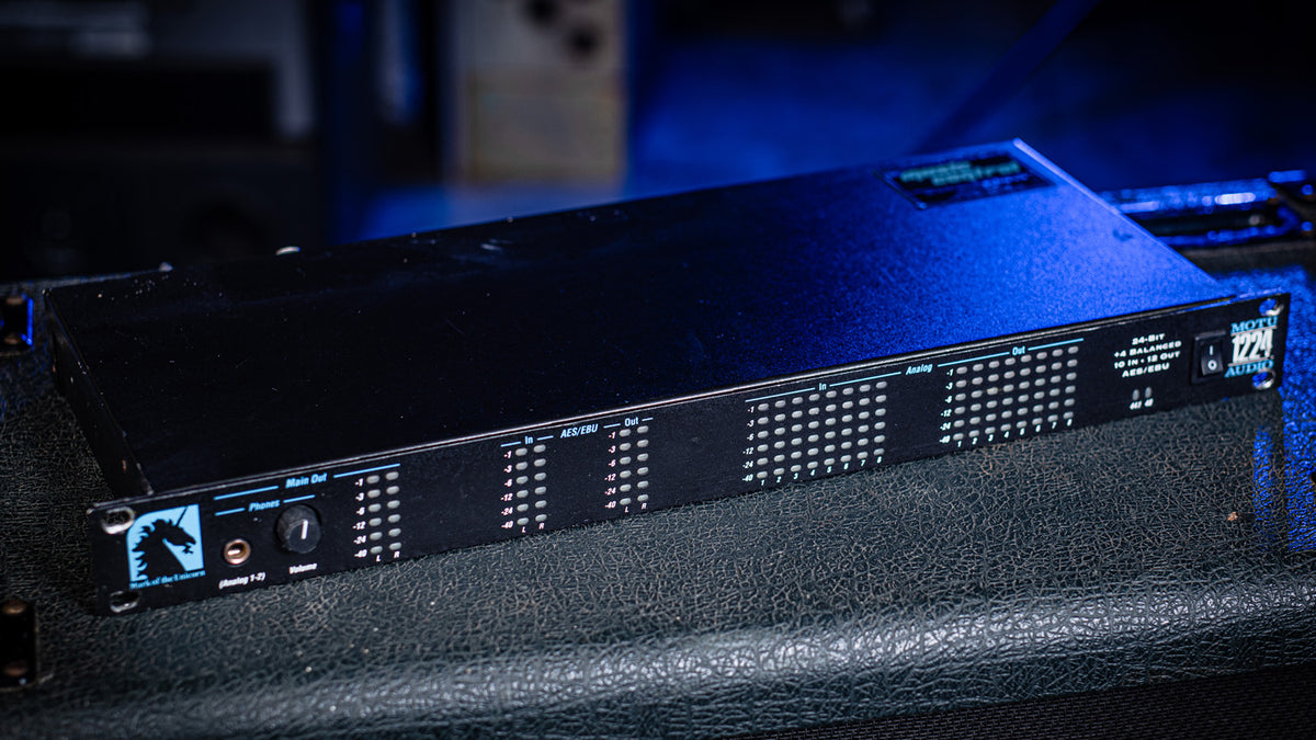 4 Input Audio Interface Rackmount 1990s MOTU 1224 Audiowire quality rackmount audio Interface – Hanks