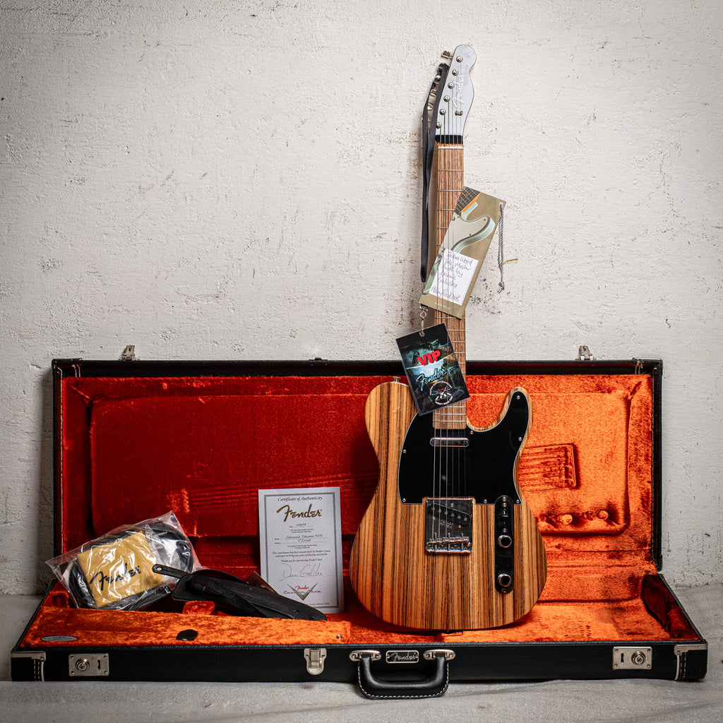 2008 Fender Custom Shop Zebra Telecaster