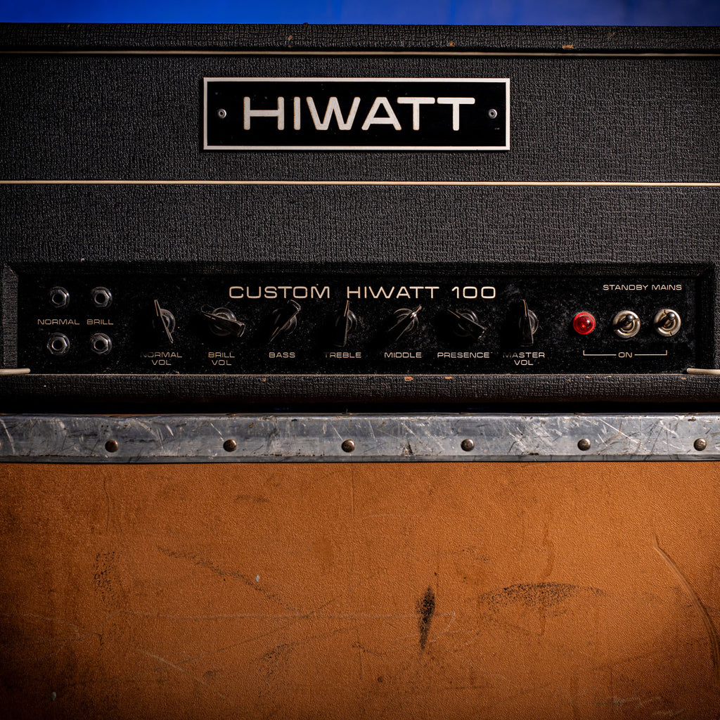 1970s Hiwatt DR103 Head and SE4123 Cabinet WISHBONE ASH
