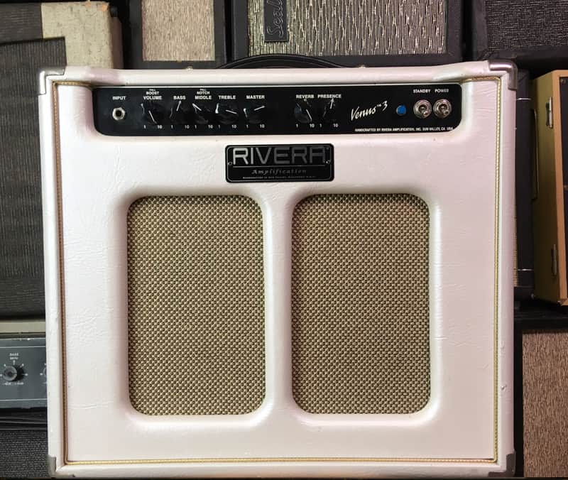 Rivera Venus 3 15/7-Watt 1x12" Guitar Combo 2000s - Pearl White