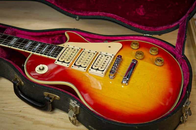 Gibson Les Paul Custom Ex Ace Frehley KISS Cherry Sunburst 1976