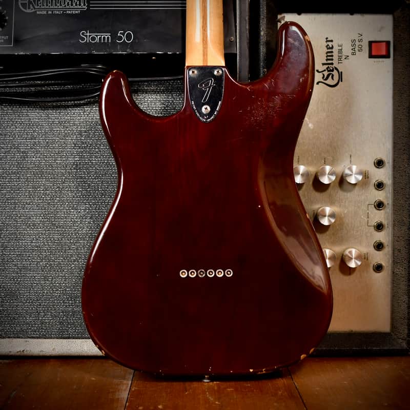 Fender Stratocaster Hardtail Mocha Brown 1978