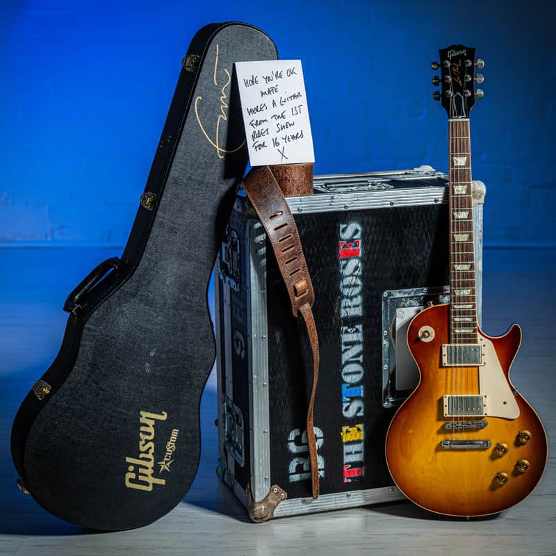 Gibson Custom Shop Beano Les Paul Ex John Squire The Stone Roses Sunburst 2011