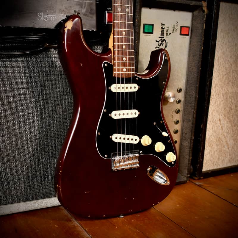 Fender Stratocaster Hardtail Mocha Brown 1978