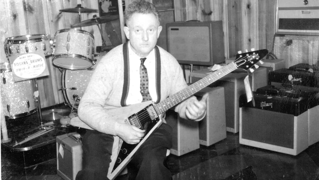 Gibson Custom Shop Murphy Lab Amos Flying V 2000s - Korina