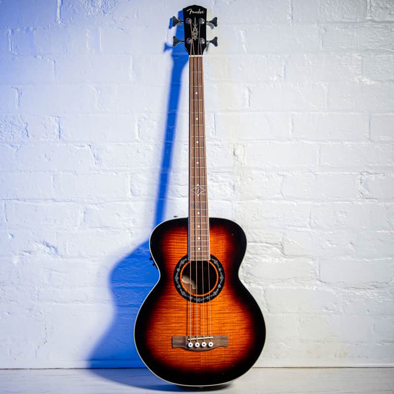 Fender Acoustic Bass Ex Mani THE STONE ROSES Sunburst