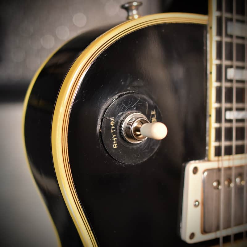 Gibson Les Paul Custom Ex Rolling Stones Ebony 1974