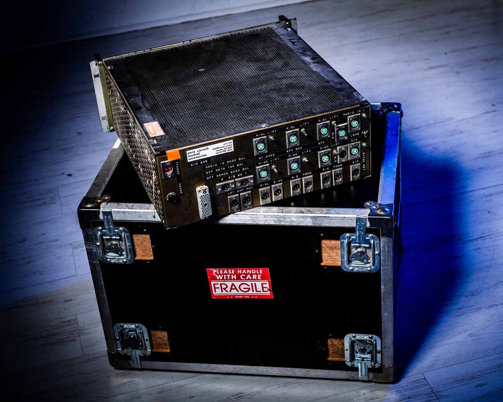 1989 Pete Cornish Guitar Effects Routing System EX THE PAUL MCCARTNEY BAND