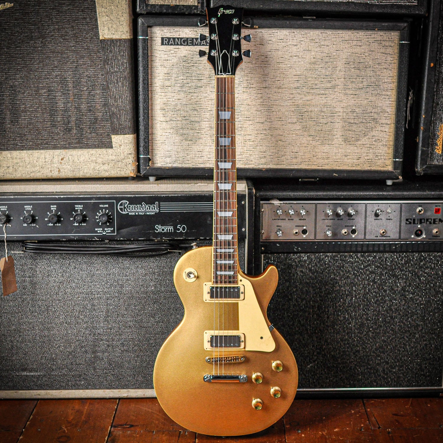Greco EG600 Deluxe Gold Top 1978