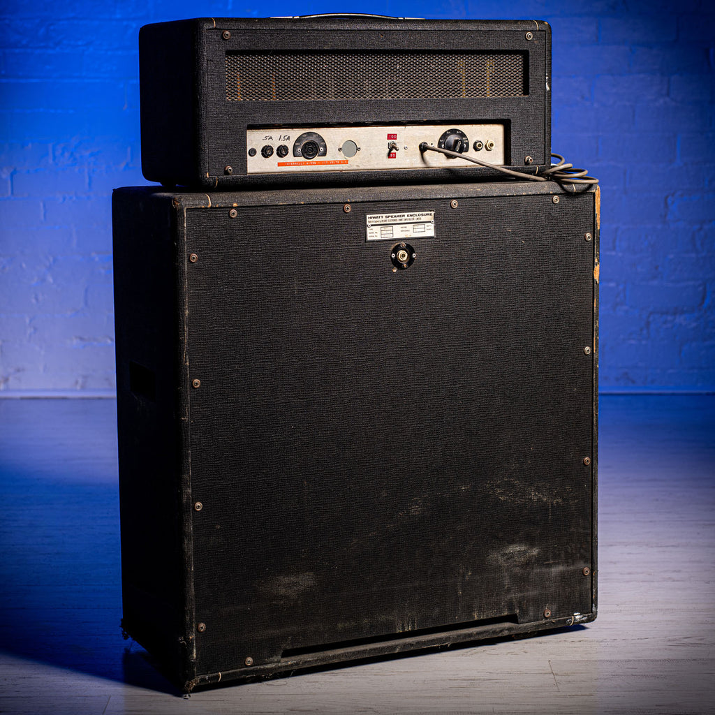 1970s Hiwatt DR103 Head and SE4123 Cabinet WISHBONE ASH
