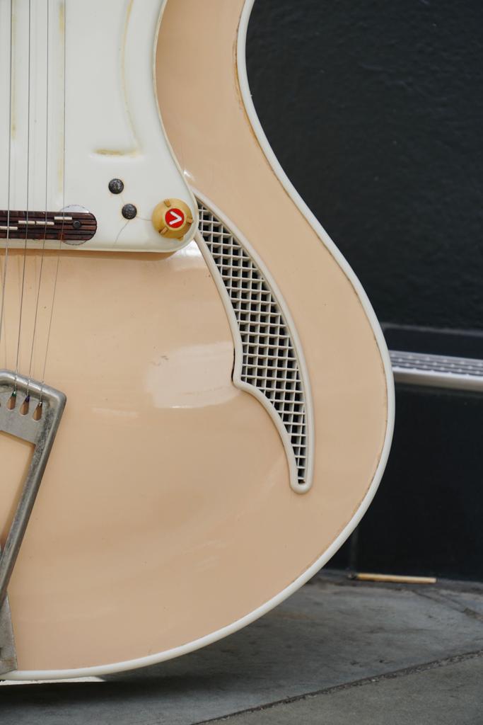 1960s Wandre Tri-lam Italian Bizarre Fetish Guitar