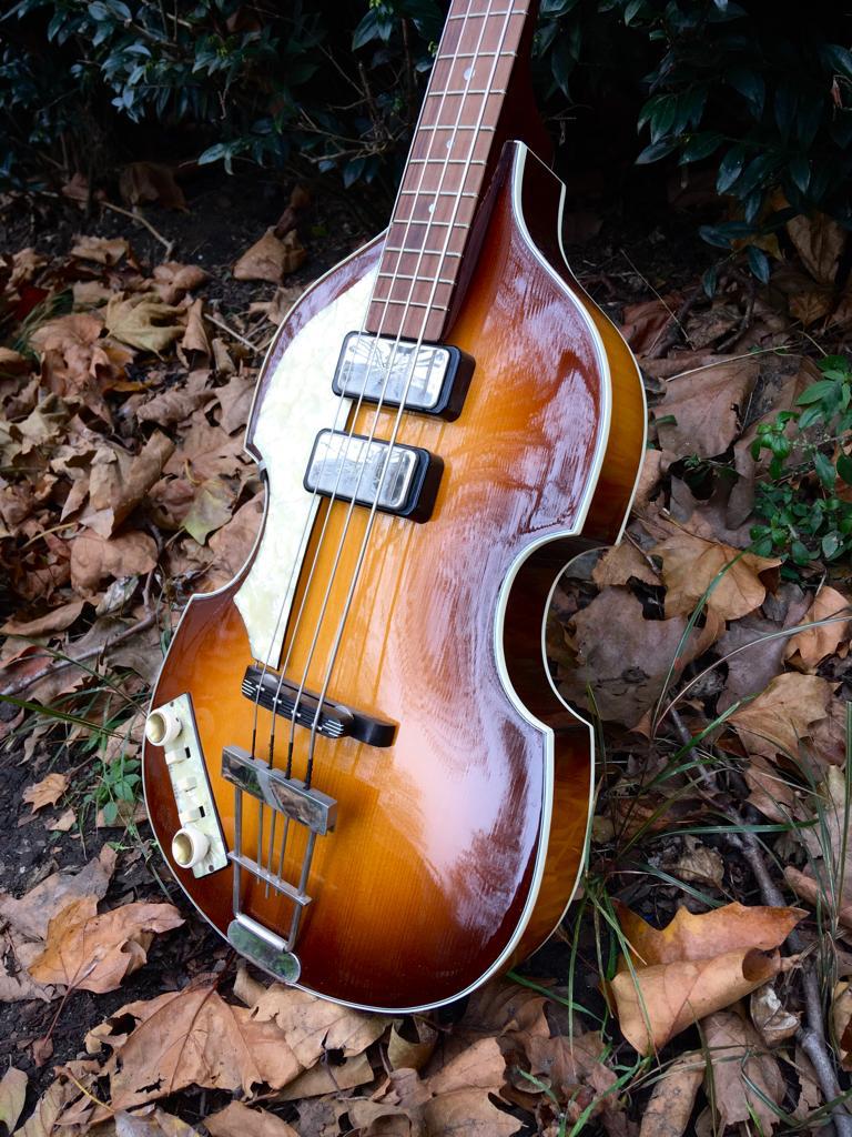 2000s Hofner 500/1 Cavern Bass Left handed McCartney The Beatles