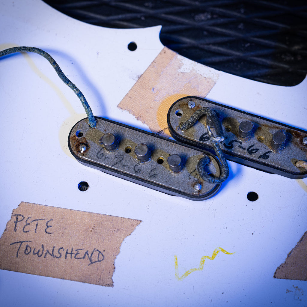 1966 Fender Electric XII Pickguard Owned by Pete Townshend of the Who