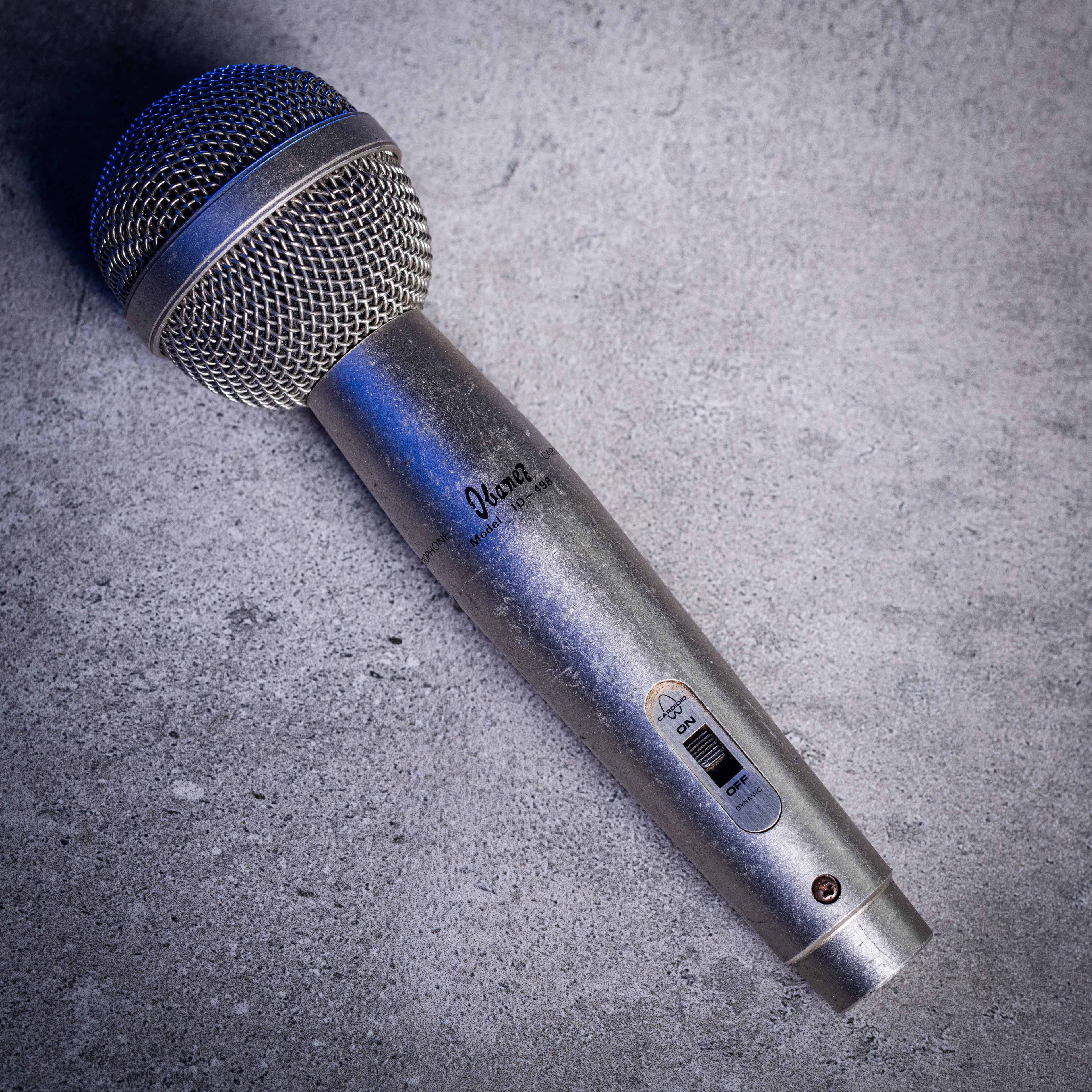 1970s Ibanez ID-498 Cardioid Microphone