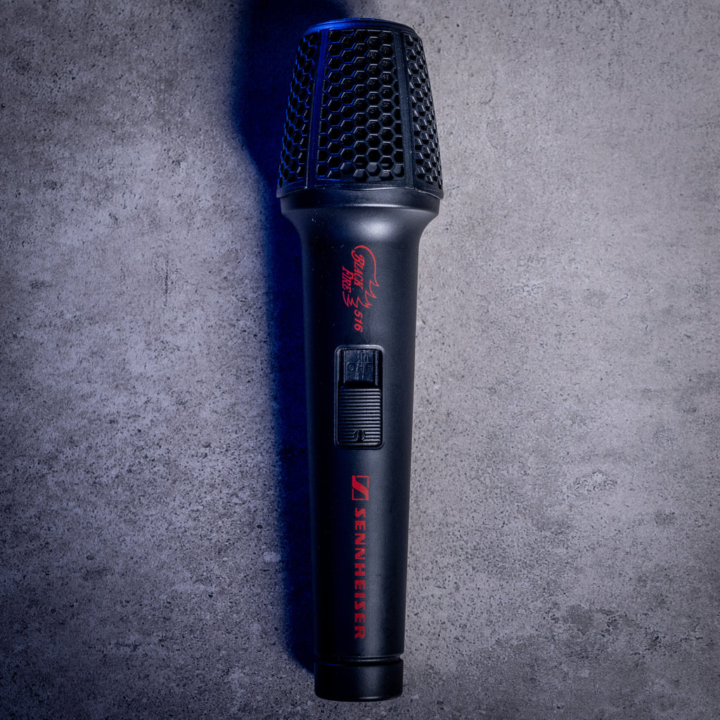 1980s Sennheiser Blackfire BF 516 Microphone