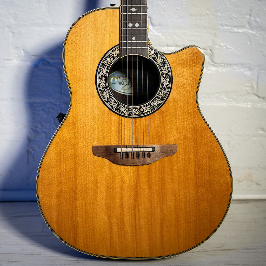 Ovation 1667 Electro Acoustic Ex Robert Fripp King Crimson Natural 1982