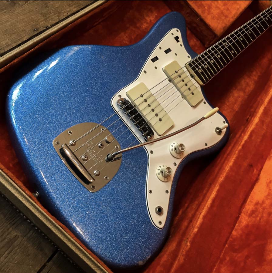 Fender Jazzmaster 1965 - Rare Original Blue Sparkle Ec Mick Ralphs