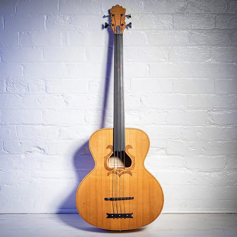 Zemaitis Acoustic Bass RARE SPECIAL ORDER, 1977 - Natural , David gilmour , Mike oldfield style
