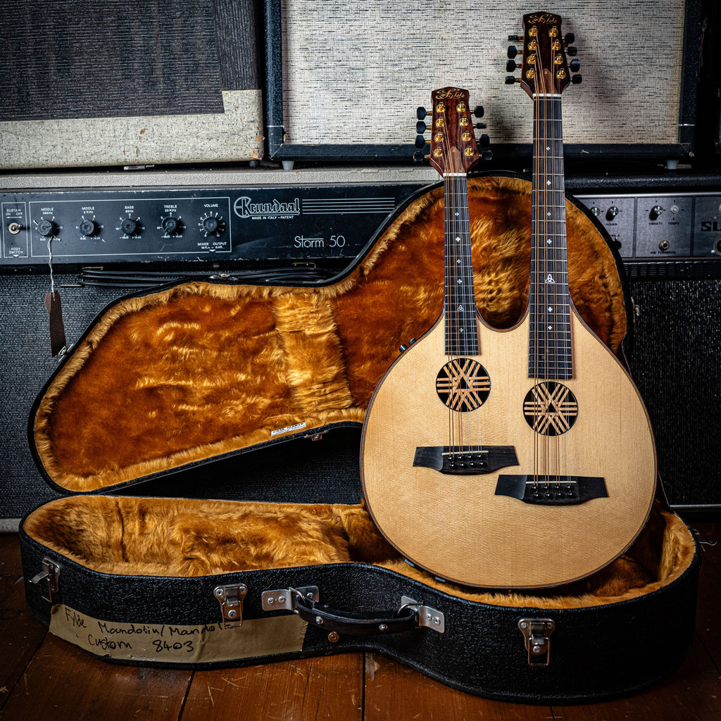 Fylde DOUBLE NECK 8403 – MANDOLIN / MANDOLA Natural 2000