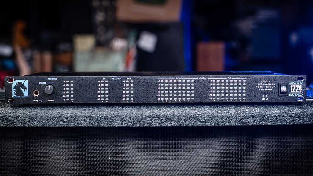 1990s MOTU 1224  Audiowire quality rackmount audio Interface