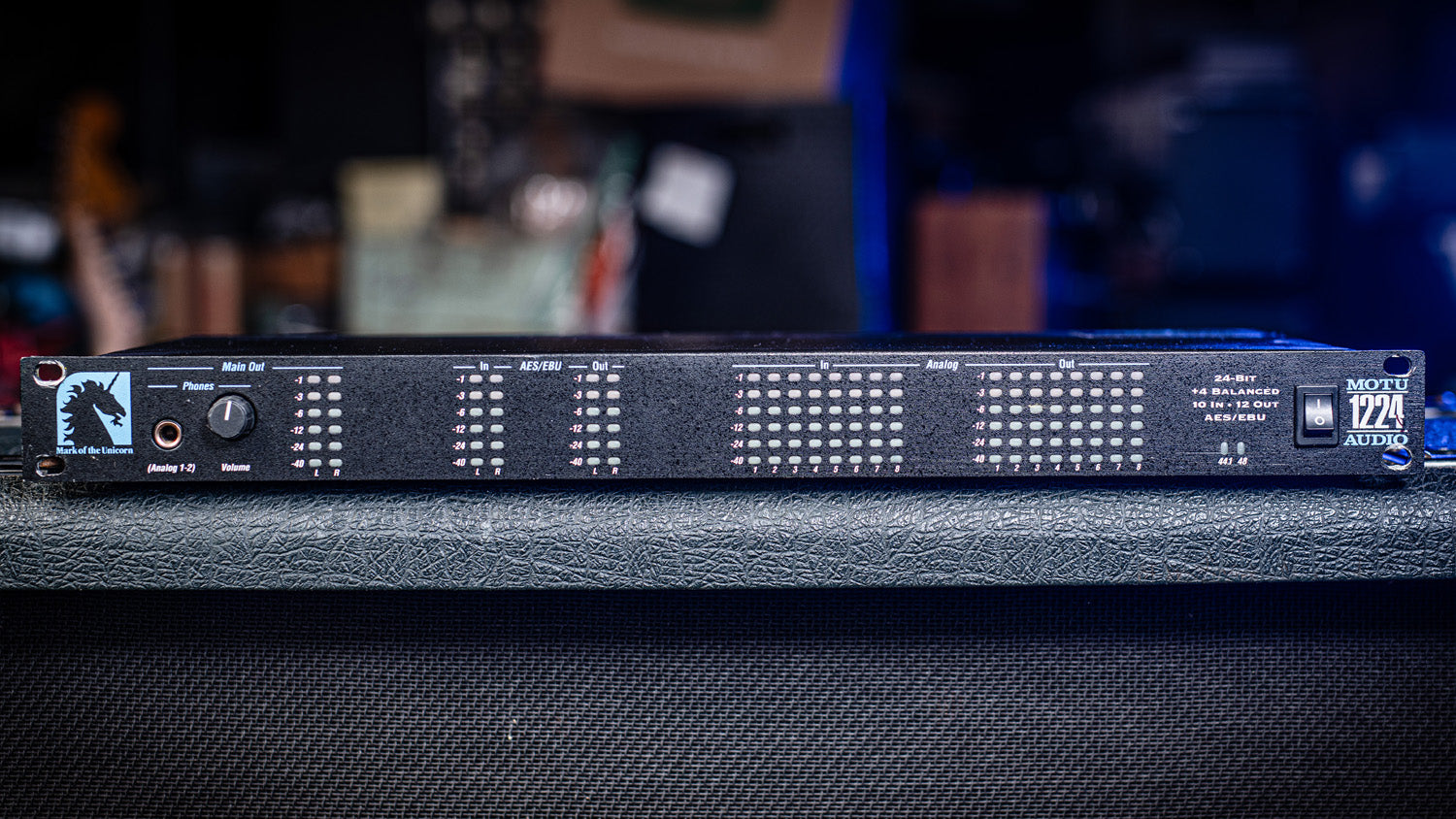 1990s MOTU 1224  Audiowire quality rackmount audio Interface