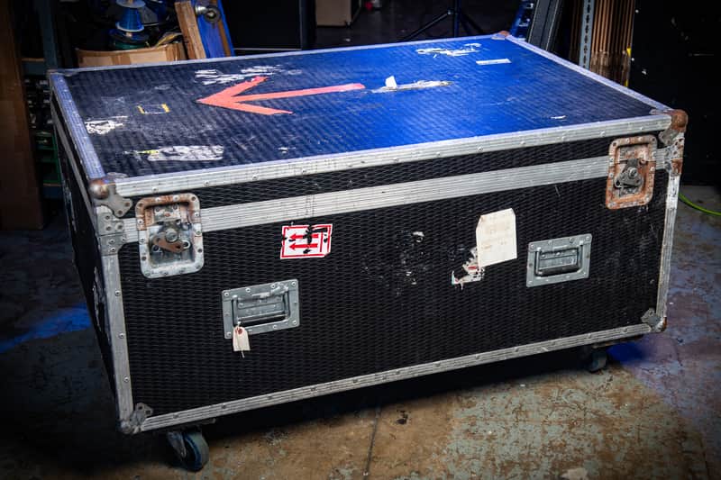 1990s Oasis Tour Used Flightcase No 3