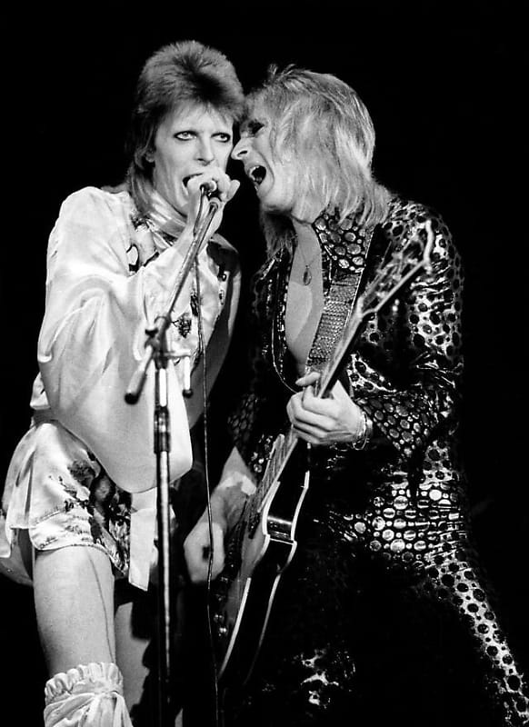 Gibson Les Paul Custom USED BY MICK RONSON DAVID BOWIE ZIGGY STARDUST 1968 - Ebony