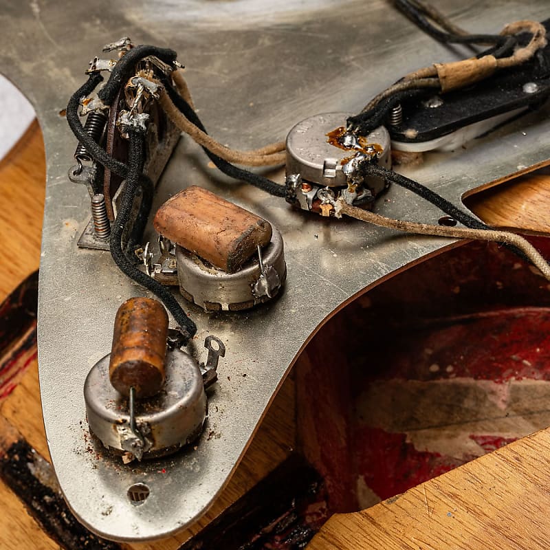 Fender Stratocaster 2 Pickup Prototype Thumbs Carllile 1955 - Natural