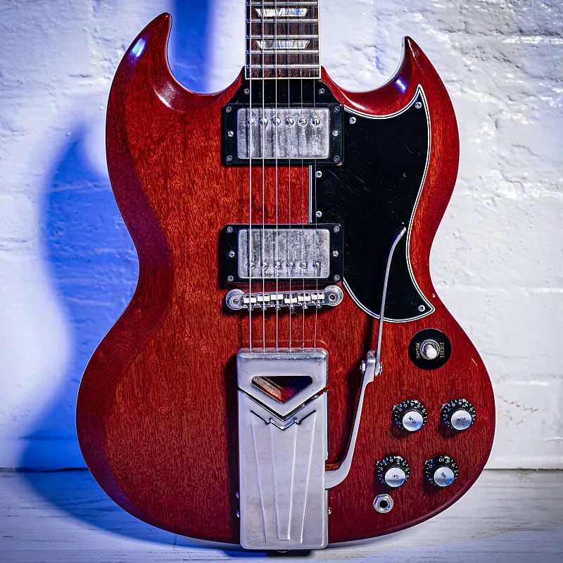 Gibson Les Paul SG Standard Ex Billy Gibbons ZZ Top 1962 - Cherry Red