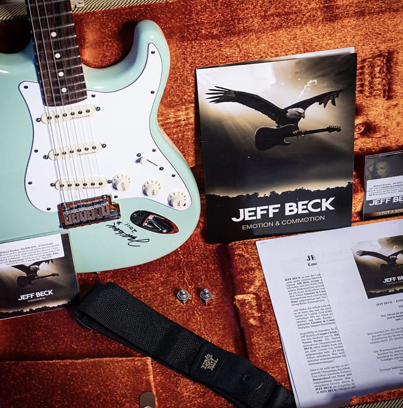 Fender Jeff Beck , Owned , Played , Stratocaster 2000s  - Sea Foam Green