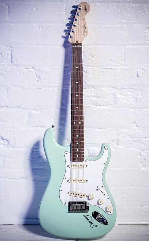 Fender Jeff Beck , Owned , Played , Stratocaster 2000s  - Sea Foam Green