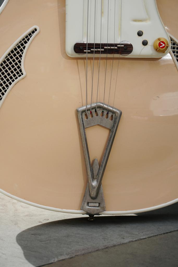 1960s Wandre Tri-lam Italian Bizarre Fetish Guitar