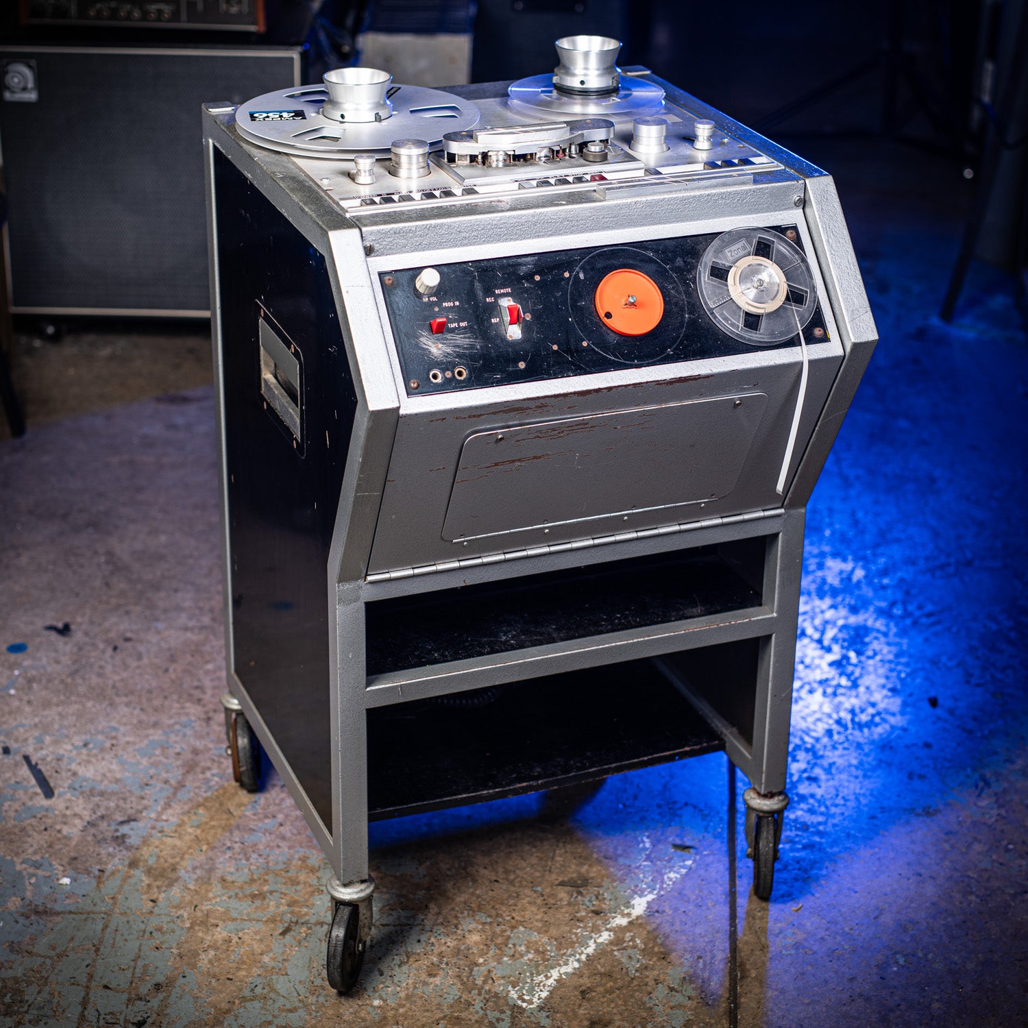 1960s Studer B67 Trolley Style BBC Reel to Reel Mastering Tape Machine