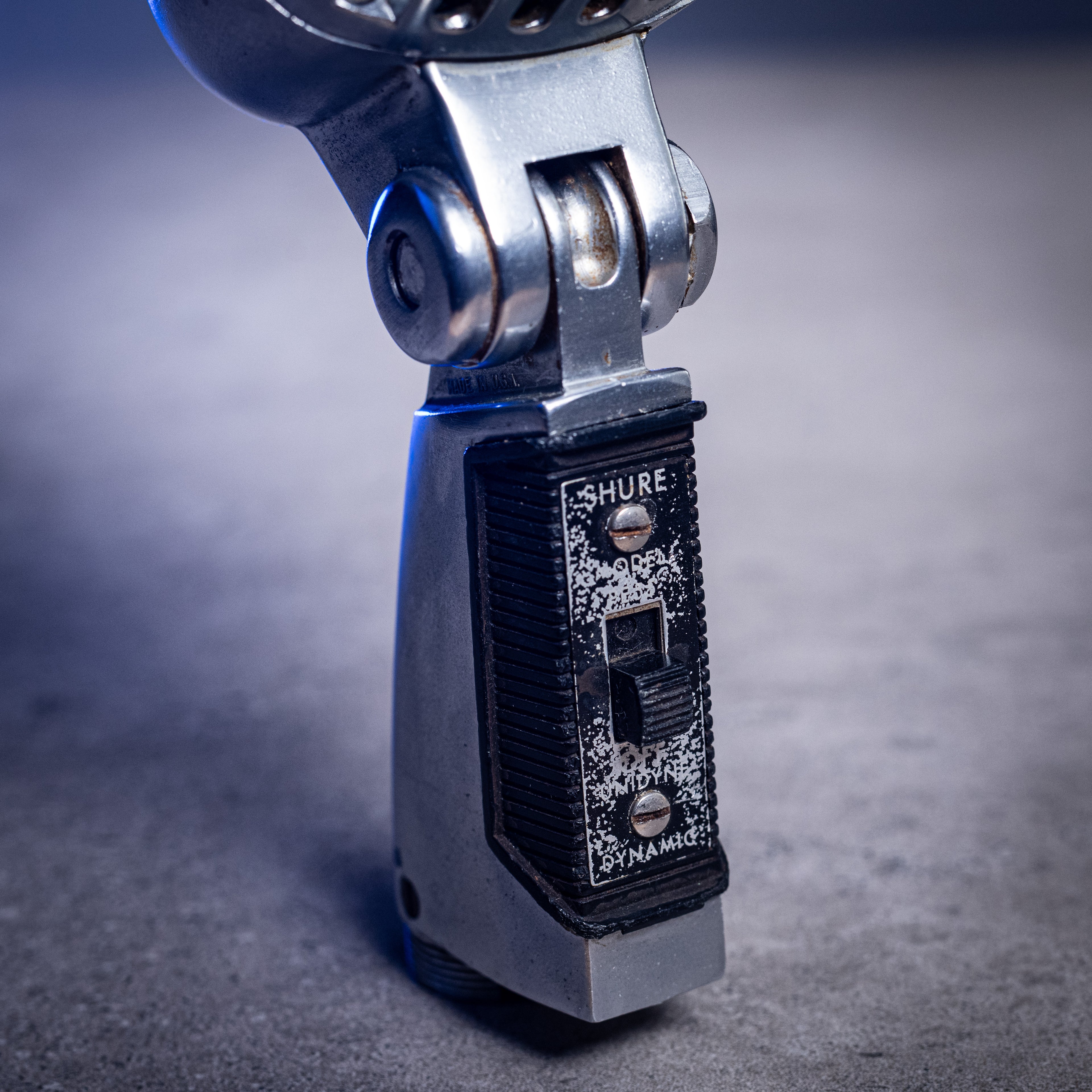 Shure 55 SW Ampehenol MC3M Microphone