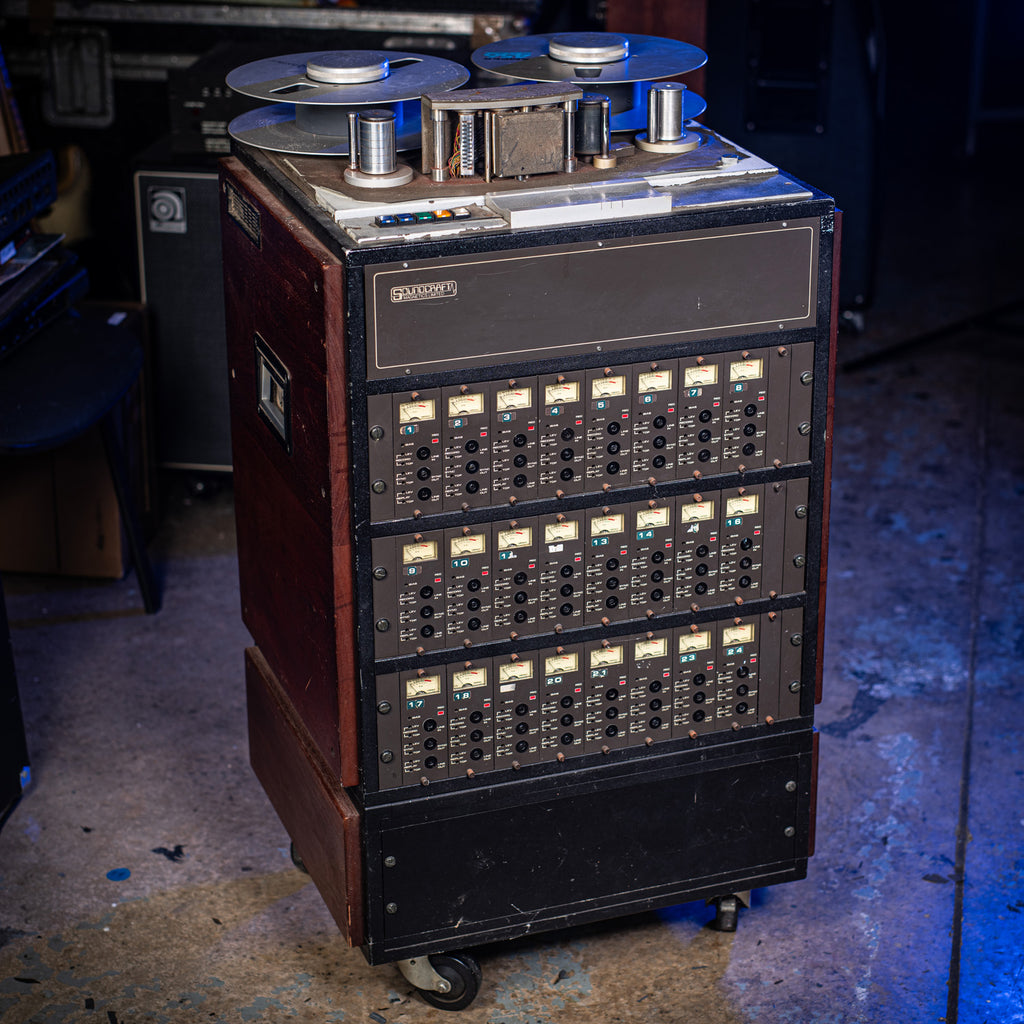 1980s Soundcraft 760 24 Channel Multi Track Tape Machine Reel to Reel