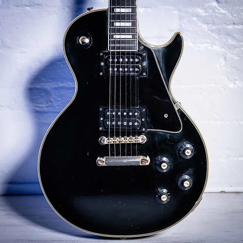 Gibson Les Paul Custom USED BY MICK RONSON DAVID BOWIE ZIGGY STARDUST 1968 - Ebony