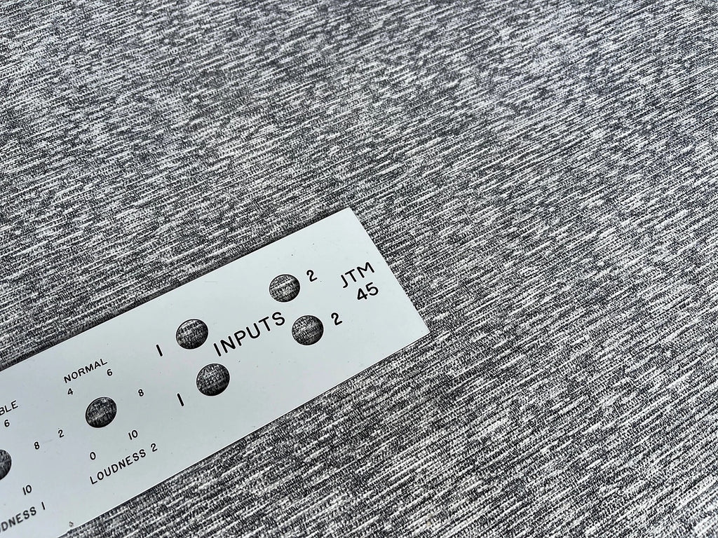 2024 Marshall Reproduction JTM45 Traffolite front panel for 1963-65 amps