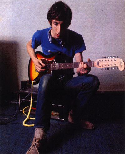 1966 Fender Electric XII Pickguard Owned by Pete Townshend of the Who