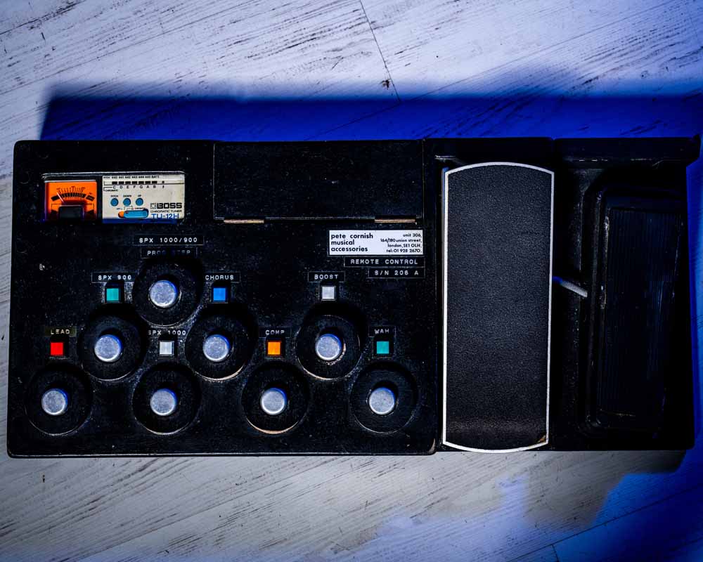 1989 Pete Cornish Guitar Effects Routing System EX THE PAUL MCCARTNEY BAND