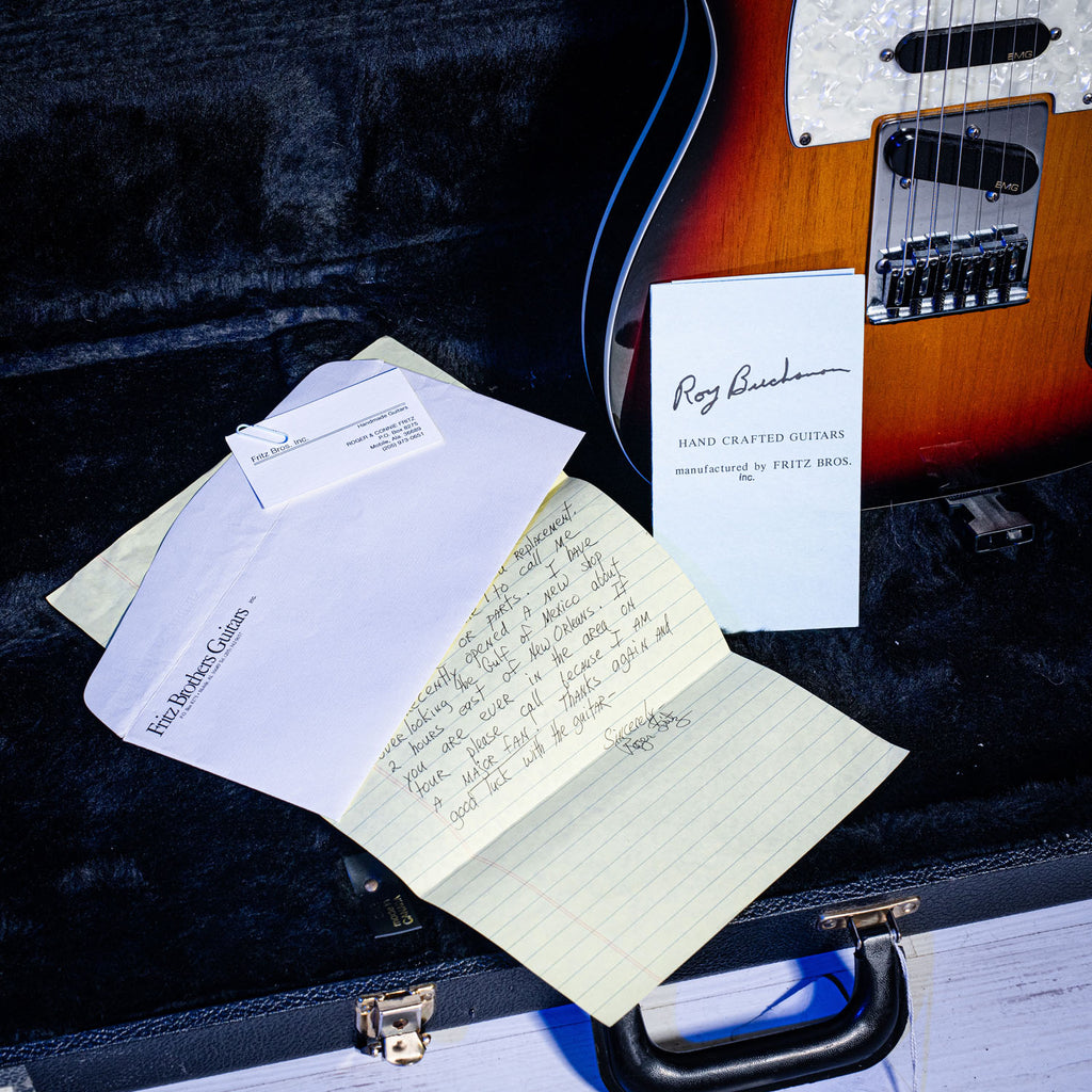 1990s Fritz Brothers Telecaster owned by Gary Moore