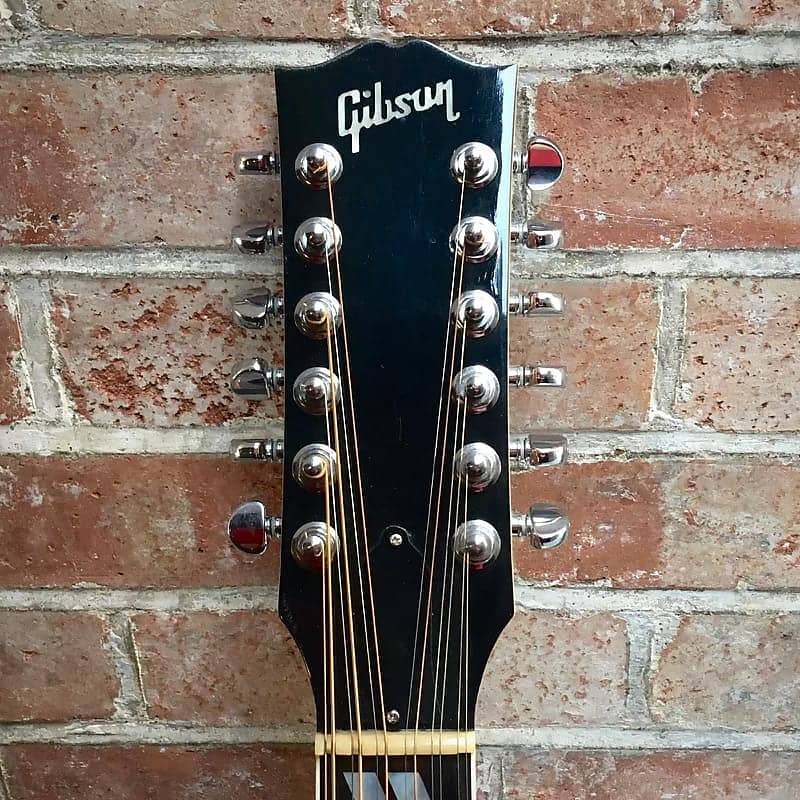 Gibson 18 String Razor Gibson J185-12 String 2000s - Natural – Hanks