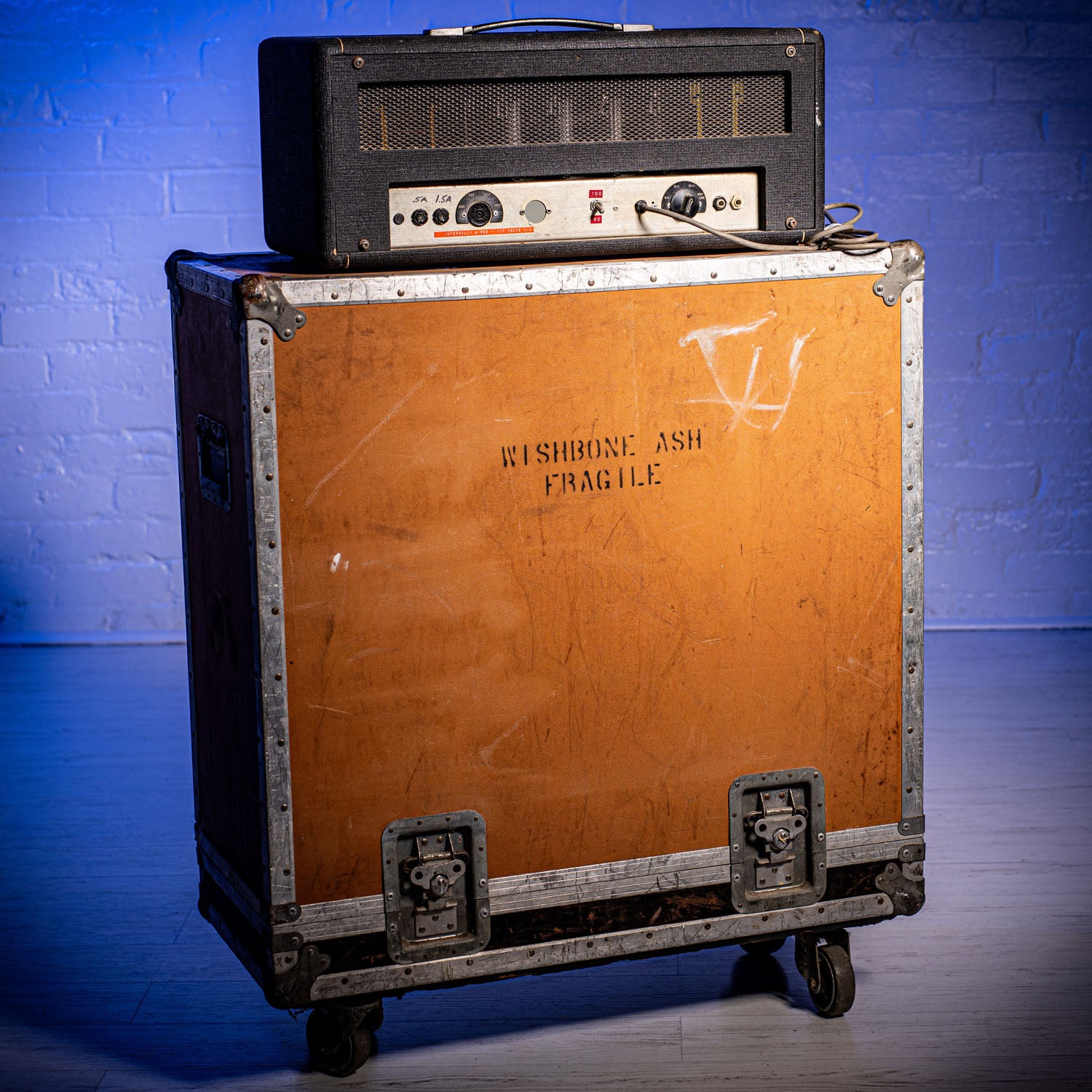 1970s Hiwatt DR103 Head and SE4123 Cabinet WISHBONE ASH