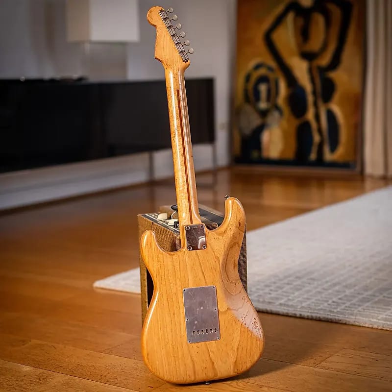 Fender Stratocaster 2 Pickup Prototype Thumbs Carllile 1955 - Natural