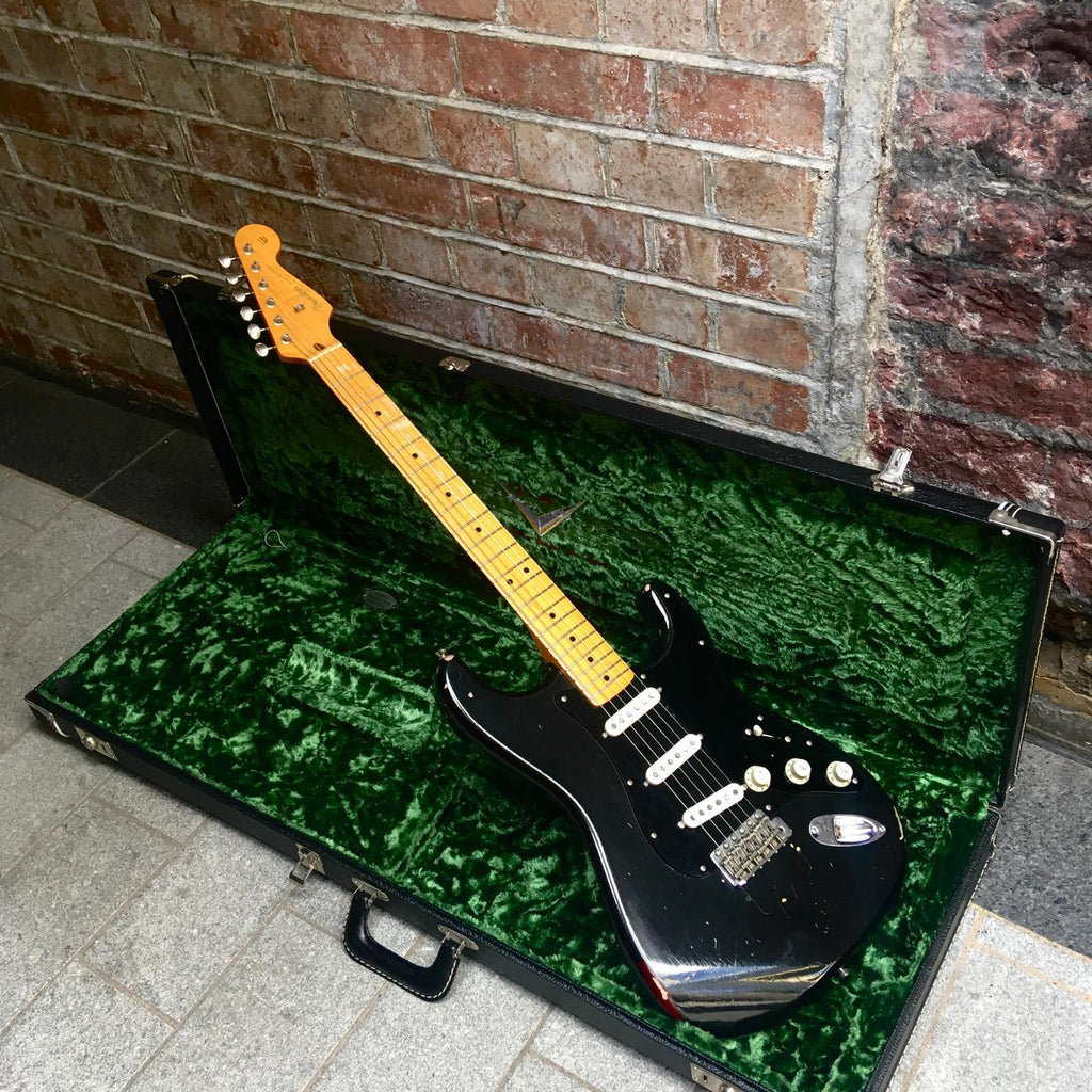 Fender Custom David Gilmour Signature Relic Stratocaster 'THE BLACK STRAT' 2008 - Black