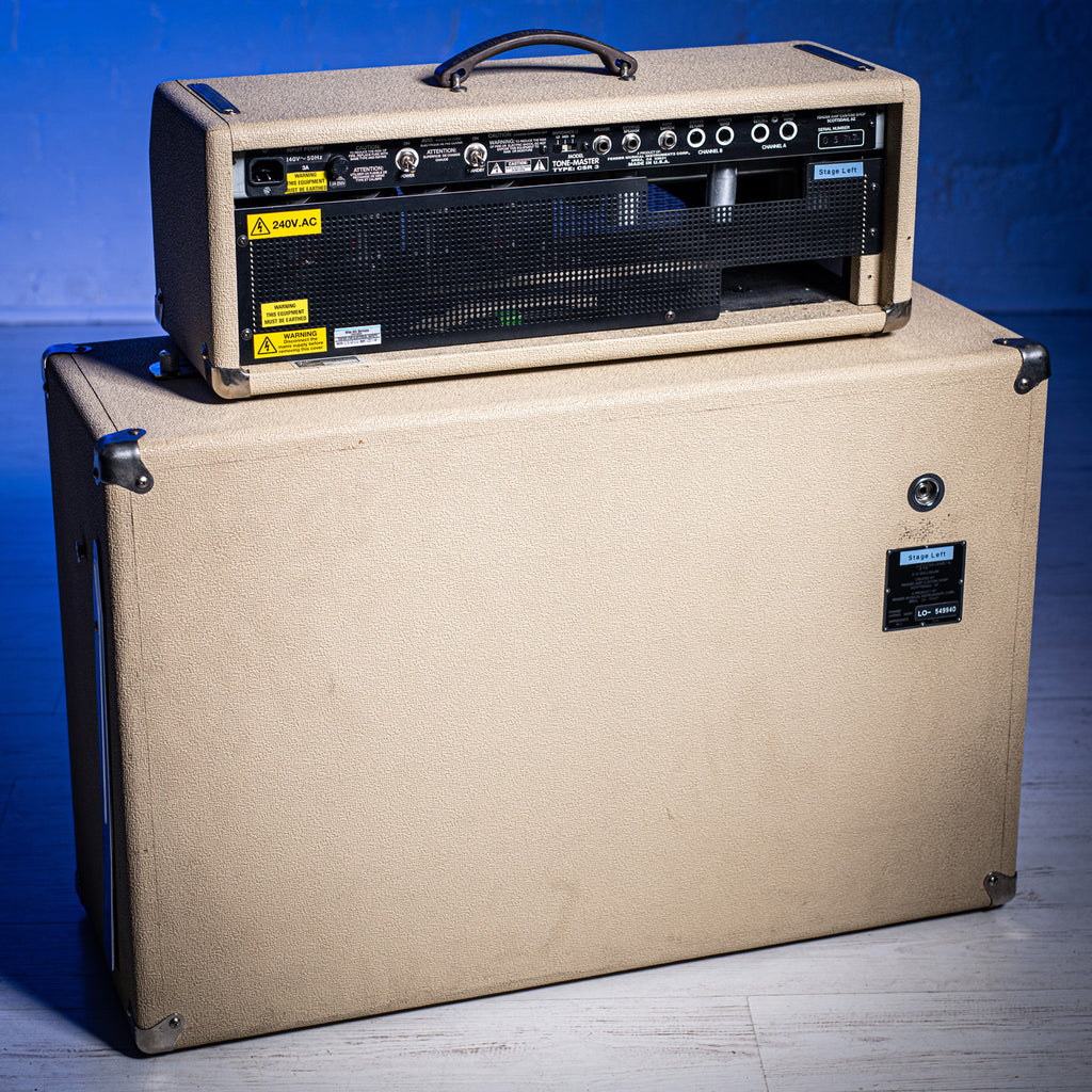 2019 Fender Tonemaster Head & Cabinet ex Mike Rutherford GENESIS